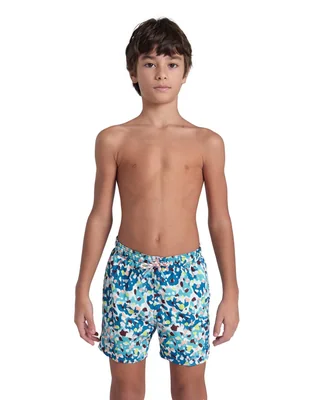 Bóxer De Playa Arena Allover R Para Niño Multicolor