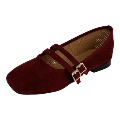Mary Jane Rbbasics Rojo Para Mujer