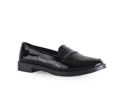 Mocasin Color Negro Casual Material Charol