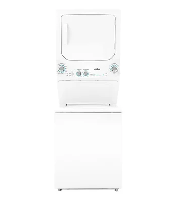 Centro de lavado MCL2440PSBB0 a Gas LP de Frontal/Superior 24 Kg Blanco