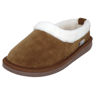 Pantuflas Súper Calientitas Stahl Modelo 3594 color Beige de Gamuza