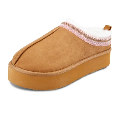 Zueco Tipo Clog Con Plataforma Para Mujer De Microsuéde Jessica Simpson - Venta Internacional.