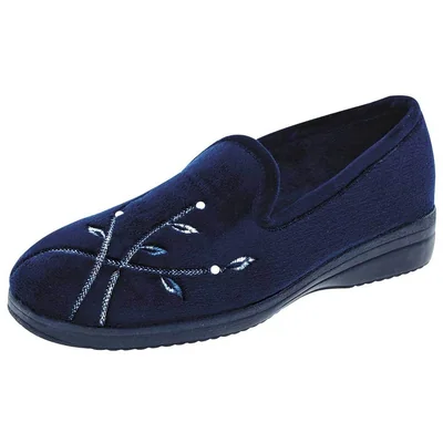 Pantufla Niagara Azul Dama