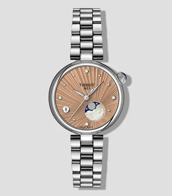 Reloj para Mujer Desir Moonphase Casual, Plateado