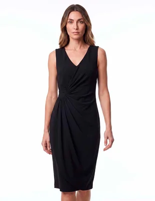 Vestido a la rodilla formal para mujer