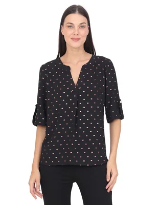 Blusa grupo argelia manga 3/4 para mujer