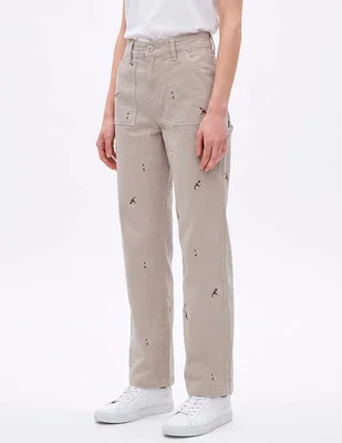 Pantalón straight para mujer
