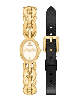 Kit de reloj The Oval Small Gift Set para mujer TBW6046SET