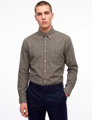 Camisa casual manga larga para hombre