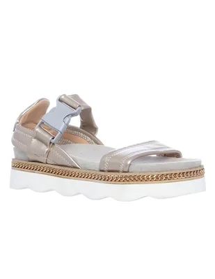 Sandalias con cadena para mujer