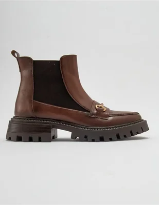 Bota arriba del tobillo Vesper de piel para mujer
