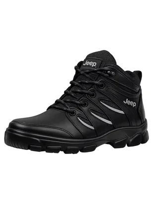 Bota al tobillo de piel para mujer