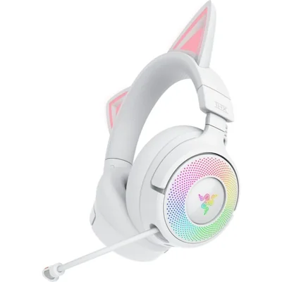 Audífonos Gamer Razer Kraken Kitty V3 Pro Inalámbricos RGB