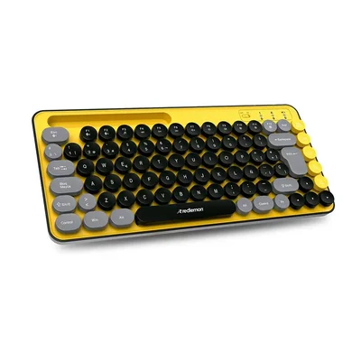 Teclado Inalámbrico Bluetooth Retro Máquina de Escribir en español