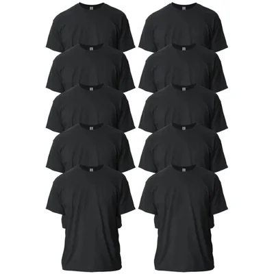 Camiseta Gildan G2000 5XL Negra - Pack de 10