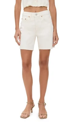 Shorts Levi's 501 de muslo medio color ecru talla 29 entrepierna 15 cm