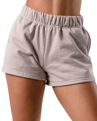 Shorts Kamo Fitness CozyTec poliéster‑algodón color Porpoise talla S