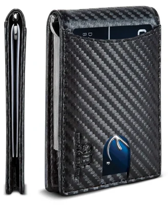 Cartera Minimalista de Cuero con Bloqueo RFID SERMAN BRANDS