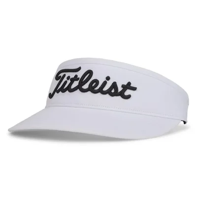 Visera Titleist Players Classic Blanca/Negra