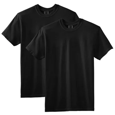Camiseta Comfort Colors G1717 Negra Pack de 2 XX-Large