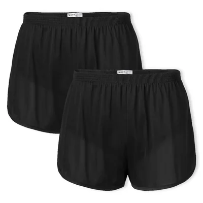 Shorts Soffe Authentic Ranger Pack de 2 talla grande negro