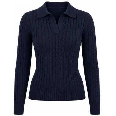 Suèter Cuello Tipo Sport Uk para Mujer