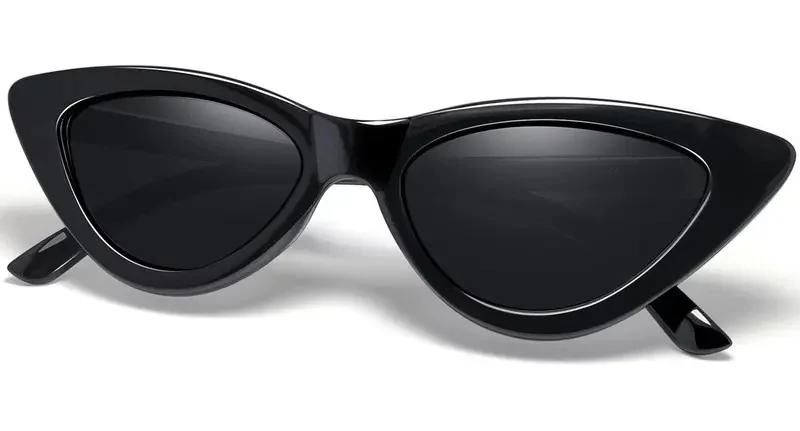 Lentes de Sol Estilo Cat Eye Negro
