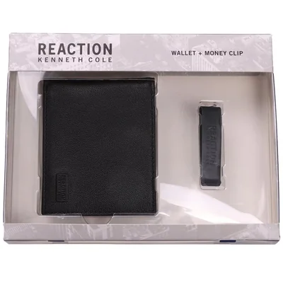 Kit Cartera y Clip Kenneth Cole Reaction para Hombre