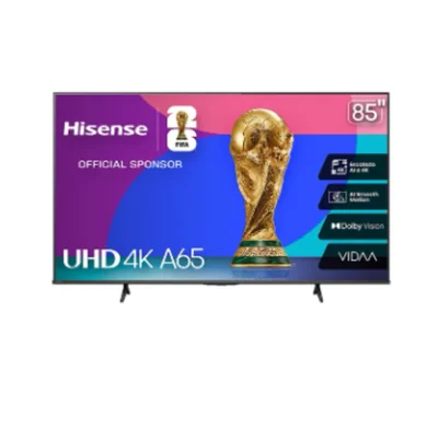 Hisense Smart TV LED A65N 85", 4K Ultra HD, Negro
