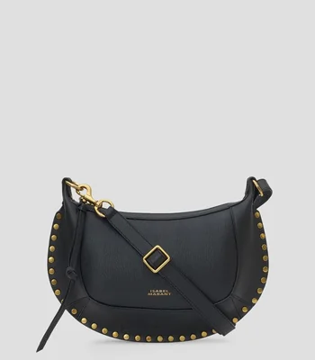 Bolsa crossbody lisa con detalle texturizado Mujer