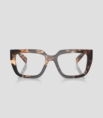 Lentes oftálmicos cuadrados marrones Mujer