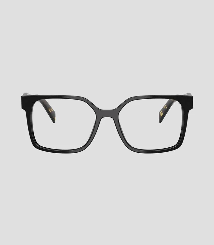 Lentes oftálmicos rectangulares negros Unisex