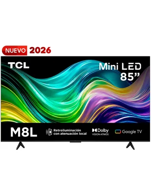 Pantalla Smart TV mini LED 4K/UHD 75M8L Google TV