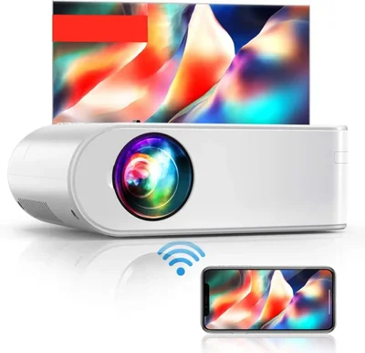 Mini Proyector de Vídeo Wifi Yaber V2 Blanco