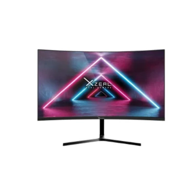 Monitor LED XZEAL XSPMG07B 23.8 Pulgadas Curvo 1920x1080 FHD 100Hz 5ms VGA HDMI Negro