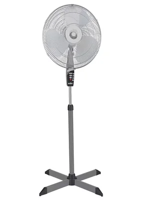 VENTILADOR DE PEDESTAL VPG-0018 , GRIS