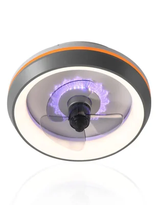 VENTILADOR JLV01-2 3 VELOCI, NEGRO