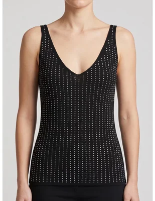 Top cuello v tirante ancho