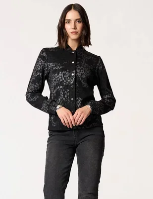 Suéter cuello redondo para mujer