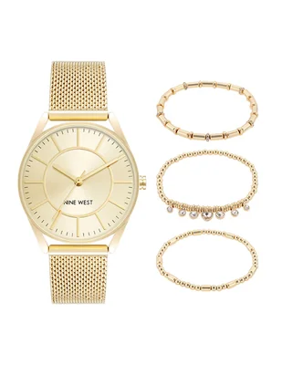 Set reloj Gold Collection para mujer NW00526BOXGB