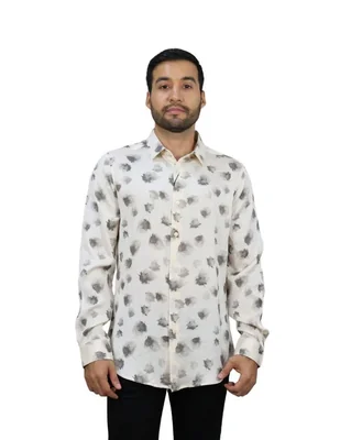 Camisa de vestir manga larga para hombre