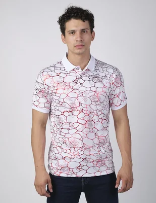 Playera tipo polo para hombre