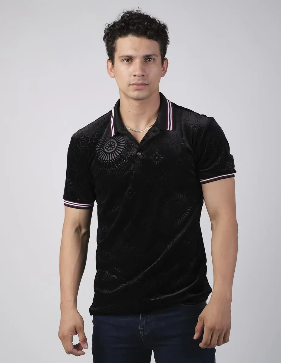 Playera tipo polo para hombre
