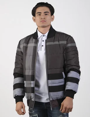 Chamarra casual con bolsillos para hombre