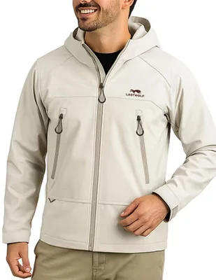 Chamarra cazadora impermeable con capucha para hombre