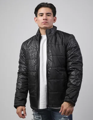 Chamarra casual con bolsillos para hombre