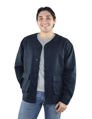 Chamarra casual con bolsillos para hombre