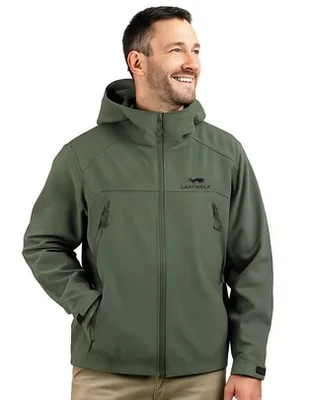 Chamarra cazadora impermeable con capucha para hombre