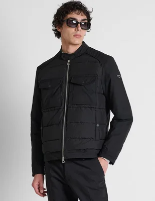 Chamarra casual impermeable para hombre