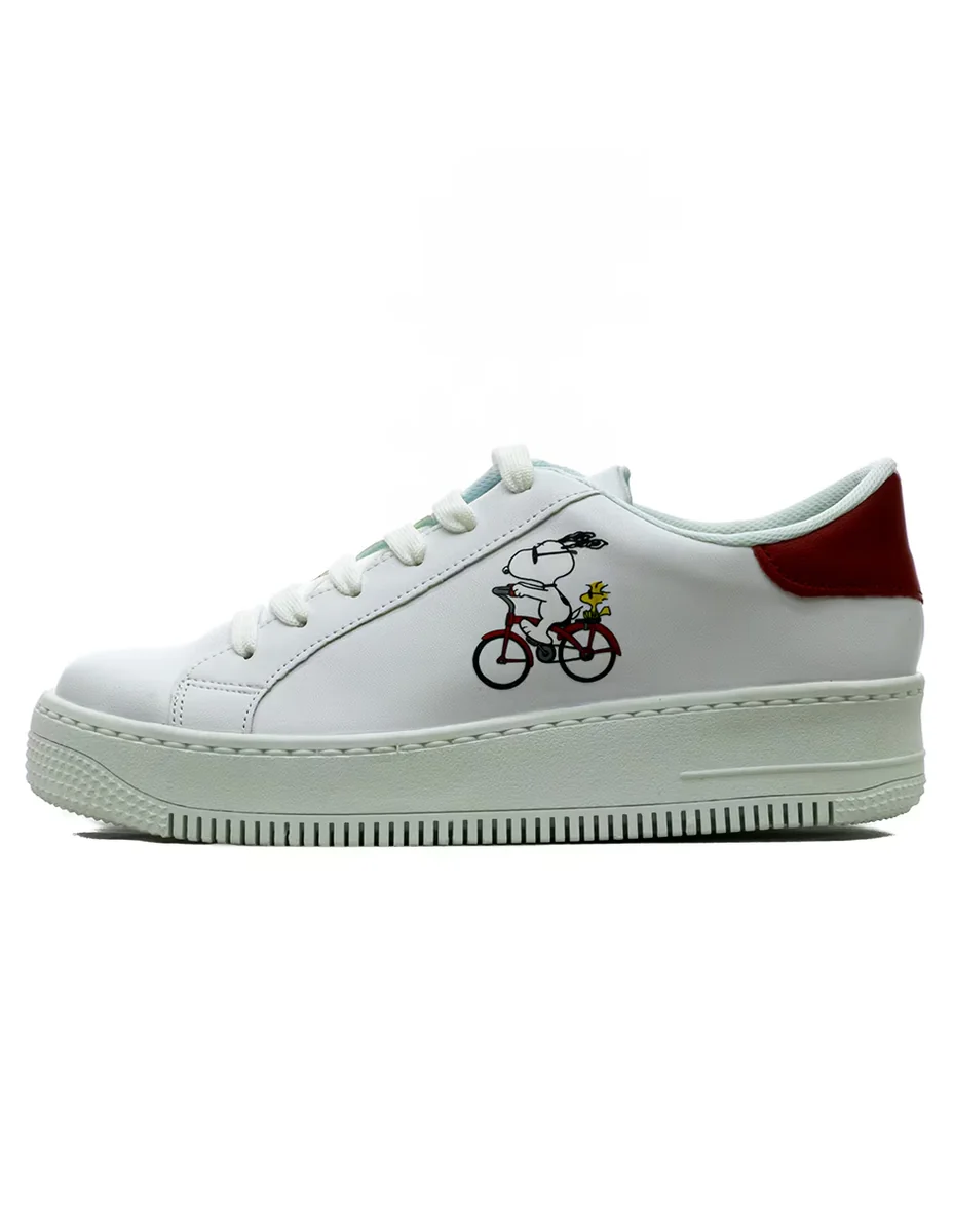 Tenis snoopy para mujer